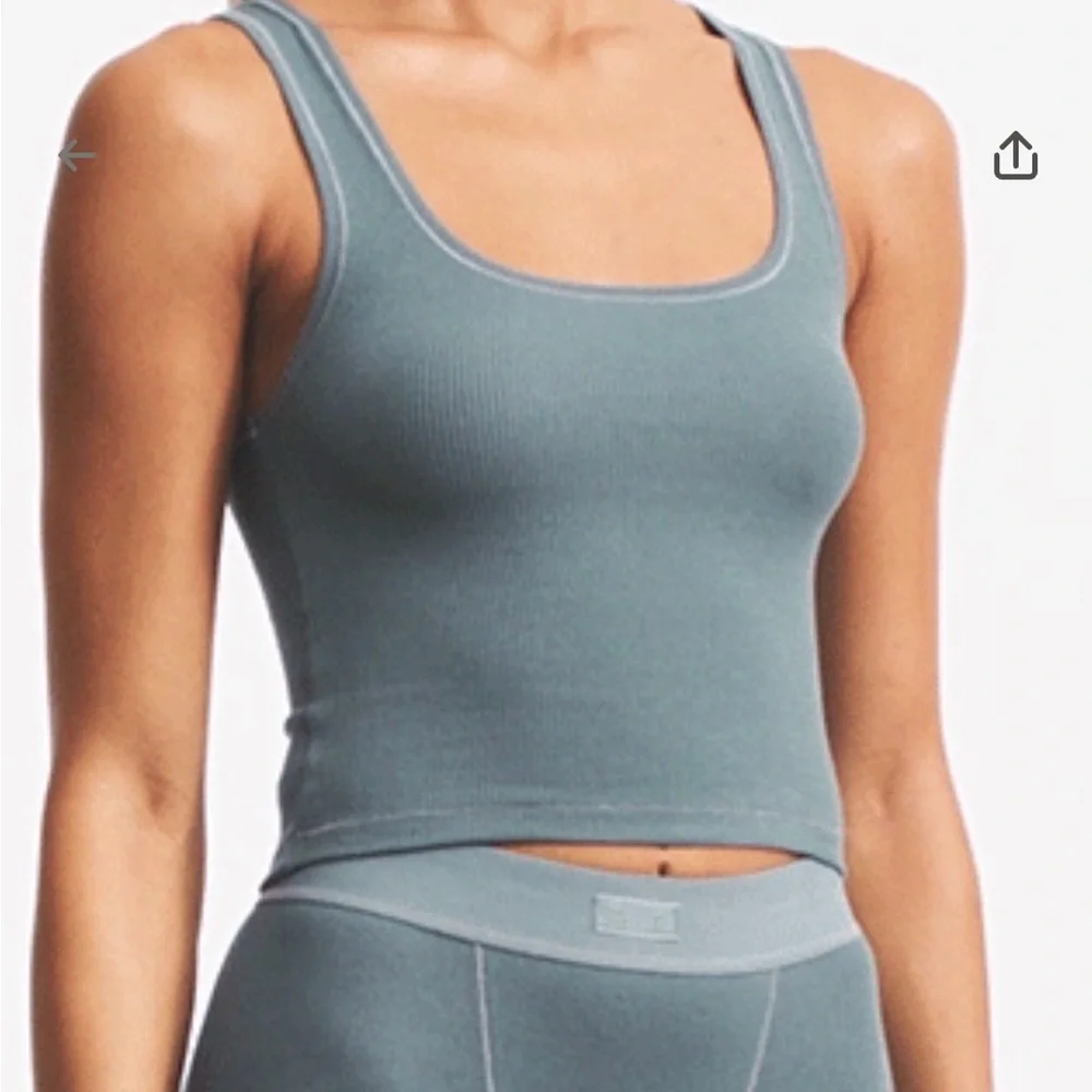Skims NWT Ribbed Tank Top - Kyanite - Picture 3 of 3